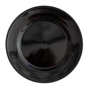 Assiette de présentation en fer de luxe pour la décoration de tables d'événements, idéale pour les réceptions et la mise en scène de fêtes - Product Image 2
