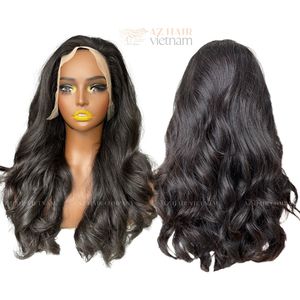Extensions de cheveux humains bruts de haute qualité Super Double Drawn longue longueur diverses couleurs perruques ondulées noires naturelles liste de prix pas cher - Product Image 3
