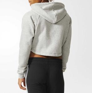 Hot Selling Customized Logo Printing Light Weight Best Design <b>Women</b> <b>Crop</b> Top <b>Hoodies</b> / Casual Wear <b>Women</b> <b>Crop</b> Top Hoodie - Product Image 4