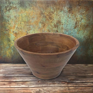 Vente chaude Bol de service en bois de manguier écologique Couleur naturelle Cuisine Maison Décoration de mariage Taille et forme personnalisées - Product Image 4