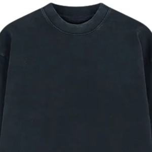 T-shirt à manches longues pour homme, gris, imprimé graphique, col rond, en coton, style streetwear décontracté, avec motifs sur les manches et le dos - Product Image 5