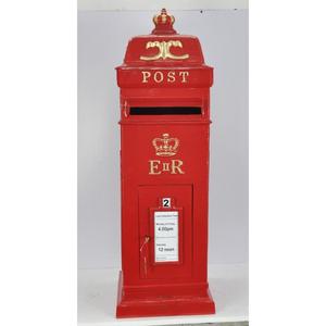 Country Style Irish Green Post <b>Box</b> For Ground Display Christmas Holiday Decoration Vintage Design Letter <b>Box</b> Durable Waterproof - Product Image 3
