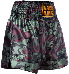 <b>Men</b> Muay Thai <b>Shorts</b> Satin Flame Print Elastic Waist Training Gym Kickboxing Lightweight Top top <b>mens</b> muay thai martial - Product Image 3