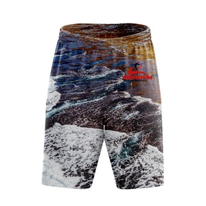 New Design Men Sublimation Shorts High Quality Sublimation Shorts Lightweight Breathable Fabric Comfortable Fit Vibrant Print - Product Image 4