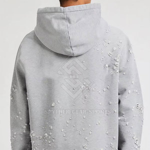 Sweat-shirts d'hiver pour hommes, style usé, en polaire légère, respirants, écologiques et confortables pour adultes - Product Image 4