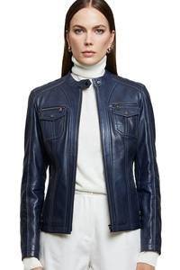 Veste de moto en cuir de vachette pour homme sur mesure, OEM ODM disponible - Product Image 3