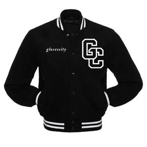 Offre spéciale, veste universitaire d'hiver en molleton personnalisée pour homme de la ville, bombardier de baseball en satin de style cool avec col montant et position du logo avant - Product Image 2