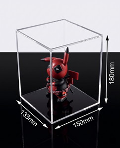 Clear Acrylic Collection Box for <b>Trophies</b> Medals Plaques Durable Recyclable Plastic Showcase Large Sports Memorabilia Stand - Product Image 3