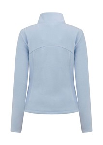 Women's Thick Fleece Zip Up Sweatshirt Stand Collar Loose Fit Long Sleeve Casual Winter <b>Workout</b> <b>Jacket</b> - Product Image 3