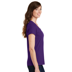 Camisetas de Cuello en V para Mujer, Nuevas, Ecológicas, Casuales, Tejidas, 100% Algodón, Transpirables, de Alta Calidad, para Uso en Verano - Product Image 4
