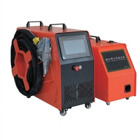 Mesin Las Laser Serat Pendingin Udara untuk Plat Logam Versi Terbaru HST-WELD 25S 40S Tipe Genggam