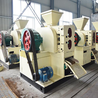Ligne de production de sciure de noix de coco et de charbon de bois pour barbecue, vente directe d'usine, compacteur à rouleaux