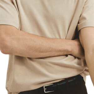 T-shirt ample de haute qualité à manches courtes en coton et élasthanne, respirant, doux, pour l'été, décontracté, avec logo personnalisé, vente en gros, faible MOQ - Product Image 4