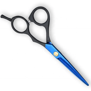 Ciseaux de barbier professionnels hautement cotés Tegra Surgical 4Cr13 en acier inoxydable à haute teneur en carbone avec manche en caoutchouc moyen - Product Image 3