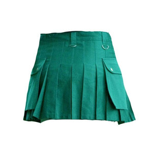 Kilt utilitaire écossais pour femmes de qualité supérieure avec faible MOQ, kilt utilitaire personnalisé de haute qualité pour femmes avec service OEM - Product Image 2