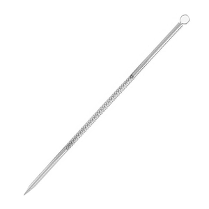 <b>Blackhead</b> Acne Removal <b>Tool</b> Stainless Steel Silver Double Head Needle Pimple <b>Extractor</b> for Face B0731 - Product Image 3