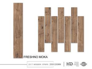 กระเบื้องพอร์ซเลนเคลือบดิจิตอลรุ่นใหม่ ขนาด 8x48 นิ้ว สำหรับปูพื้นและผนังภายในอาคารและงานก่อสร้าง - Product Image 3