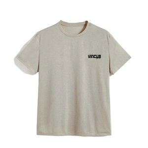 Service OEM T-shirt surdimensionné en tricot imprimé sur mesure pour homme, 100% coton, personnalisable, haute qualité, vente en gros à bas prix - Product Image 1