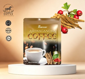 Ashwagandha Ginseng <b>Instant</b> <b>Coffee</b> Classic Flavor Convenience Packet Rich Aroma Bitter Taste Caffeinated Energy <b>Coffee</b> - Product Image 1