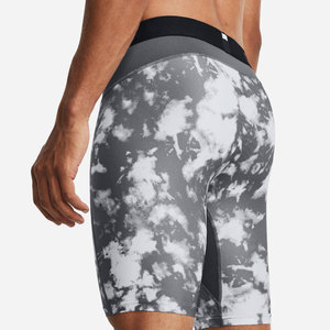 Pantalones cortos de compresión para hombre, ropa deportiva para gimnasio, hechos en Pakistán, precio económico, con contraste de color. - Product Image 2