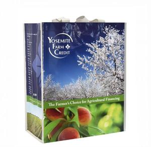 Sac tissé en PP recyclé écologique, durable, pour emballage industriel, avec taille et impression de logo personnalisées disponibles, fabrication OEM au Vietnam - Product Image 4