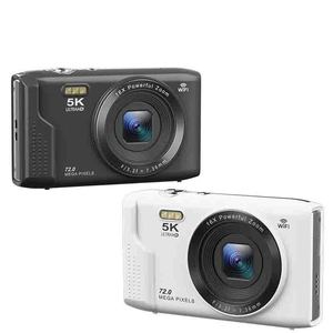 Tendance du moment : Appareil photo numérique 5K 72MP avec zoom numérique 16x, écran LCD 2,8 pouces, carte TF 256 Go pour Windows et Mac, lumière d'appoint LED, mode beauté - Product Image 6