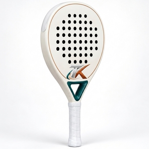 Raqueta de Pádel con Mango Ergonómico, Agarre Antideslizante, Diseño Deportivo, Ideal para un Manejo Cómodo, Entrenamiento y Juegos Competitivos - Product Image 5