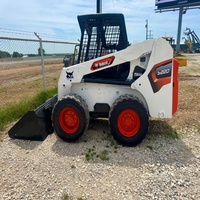 Chargeuse compacte d'occasion S220, machine de construction S220, chargeuse polyvalente d'occasion S220 S70 S570 A450 prête à l'emploi