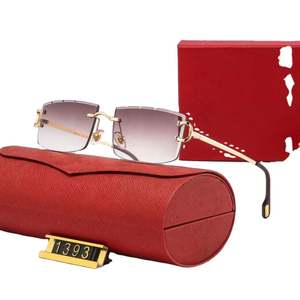 Lunettes de soleil polarisées vintage de luxe 1393 pour femmes et hommes, marque de créateur, style rétro classique - Product Image 5