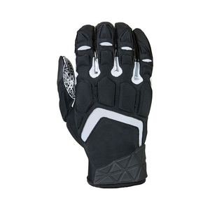 Gants de football américain de protection supérieure avec logo personnalisé, en cuir, antidérapants, pour l'entraînement et les matchs en extérieur - Product Image 6