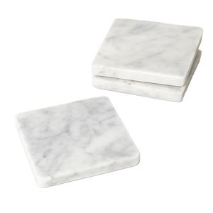 Posavasos de mármol blanco duradero para el hogar y la Oficina, nuevo posavasos redondo de alta calidad para bebidas y el último uso en la oficina - Product Image 1