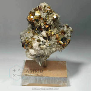 Metal Adjustable <b>crystal</b> <b>ball</b> holder Gem mineral Display Stand for Geodes Mineral Agate Collection - Product Image 2