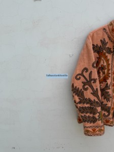 Wholsale Suzani <b>Velvet</b> <b>Jacket</b> Handmade Floral Embroidery <b>Jacket</b> Boho Hippie <b>Jacket</b> Inside Cotton Iining <b>Jacket</b> Winter <b>Jacket</b> - Product Image 3