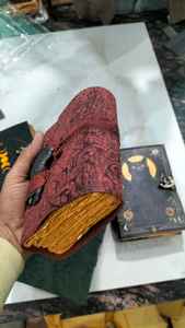 Handmade Eco-Friendly Classic Leather <b>Lock</b> <b>Journal</b> Vintage Diary Notebook for Writing Sketching Travel Gift Bulk Wholesale - Product Image 5