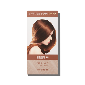 เดอะเซม ครีมเปลี่ยนสีผม ซิลค์ สีน้ำตาลอ่อน ปิดผมขาว - Product Image 1