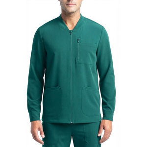 Chaqueta Médica de Estilo Fresco, Uniforme de Enfermería para Hombre, Tejida, con Cierre Frontal, Ligera, para Personal de Hospital y Clínica, Precio al por Mayor - Product Image 1