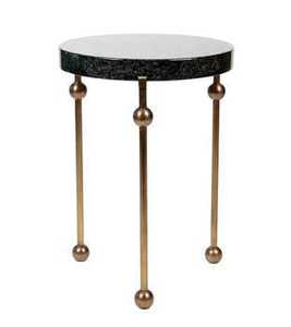 Elegant Polished Chrome <b>Round</b> Side <b>Table</b> Modern Tripod Pedestal End <b>Table</b> Sleek Silver Metal Drink <b>Table</b> for Luxury Living Room - Product Image 2