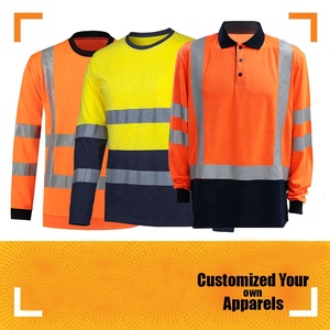 เสื้อโปโลแขนยาวแบบสะท้อนแสงสำหรับงานก่อสร้างและงานจราจร รุ่น Hi Vis ปี 2026 - Product Image 4