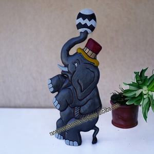 Arte de pared de Metal personalizado de nueva fábrica, decoración de pared de elefante salvaje, cuadro colgante para el hogar, cafetería, restaurante, Hotel y oficina - Product Image 5