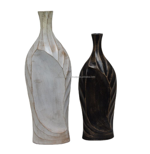 Floreros de aluminio pintados grandes Florero de suelo con revestimiento en polvo de color negro bronce blanco plata por Azora Industries - Product Image 5