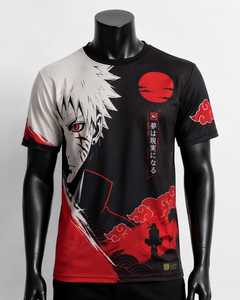 T-shirt streetwear tendance inspiré des dessins animés japonais - Product Image 1