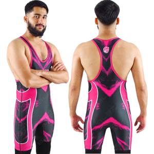 Nouveau design Wrestling Singlet Quick Dry Men Wrestling Singlet Comfortable Wrestling Singlet Suits - Product Image 4