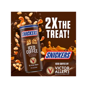 Snickerss Iced <b>Coffee</b> Beverage 12x13.7 Fl Oz Bottles Contains 0g Trans Fat For Heart Health Conscious Consumers Export - Product Image 1