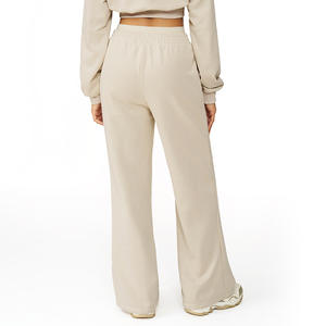 Pantalones Deportivos Personalizados de Primera Calidad con Logotipo, Pantalones Jogger de Algodón de Alta Calidad para Mujer - Product Image 2