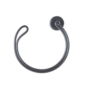 Modern Design Iron Towel <b>Ring</b> Wall Mounted Towel <b>Holder</b> For Bathroom Kitchen And Washroom Organization - Product Image 2