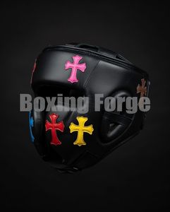 Guantes de Boxeo Profesionales para Hombre y Mujer |   Entrenamiento de Sparring MMA |   Cuero Vacuno de Primera Calidad |   Logotipo Personalizado OEM |   BOXING FORGE - Product Image 3