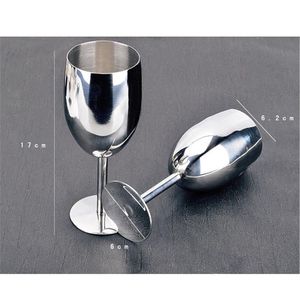 Juego de Copas de Vino de Acero Inoxidable de Lujo, Irrompibles, Copas de Martini, Copas de Cóctel, Vasos de Agua sin Tallo, Artículos de Bar para Hoteles y Fiestas - Product Image 6