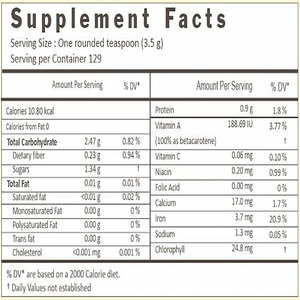 Poudre de blé détoxifiante de haute qualité à marque privée, riche en chlorophylle, supplément antioxydant et soutien immunitaire - Product Image 2
