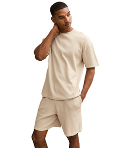 Conjunto de Camiseta y Pantalones Cortos para Hombre con Logotipo Personalizado, Ropa Deportiva de Verano, 100% Algodón Transpirable, Estilo Urbano - Product Image 2