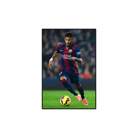 Affiche lenticulaire de sport 3d Neymar 3d affiche lenticulaire décoration murale impression 3d image changeante pour la décoration de la maison